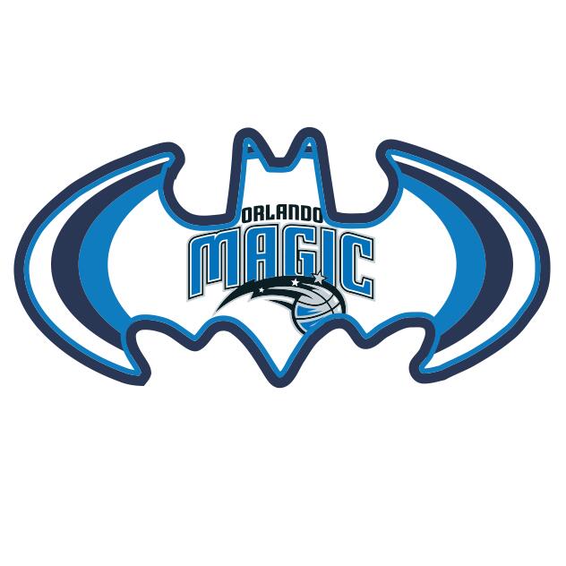 Orlando Magic Batman Logo iron on transfers